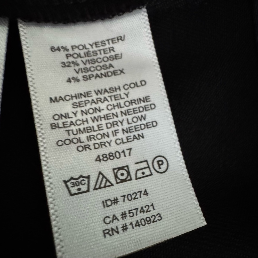 Loft Plus Marisa Trouser Pants Black Size 24 NEW - Picture 14 of 14